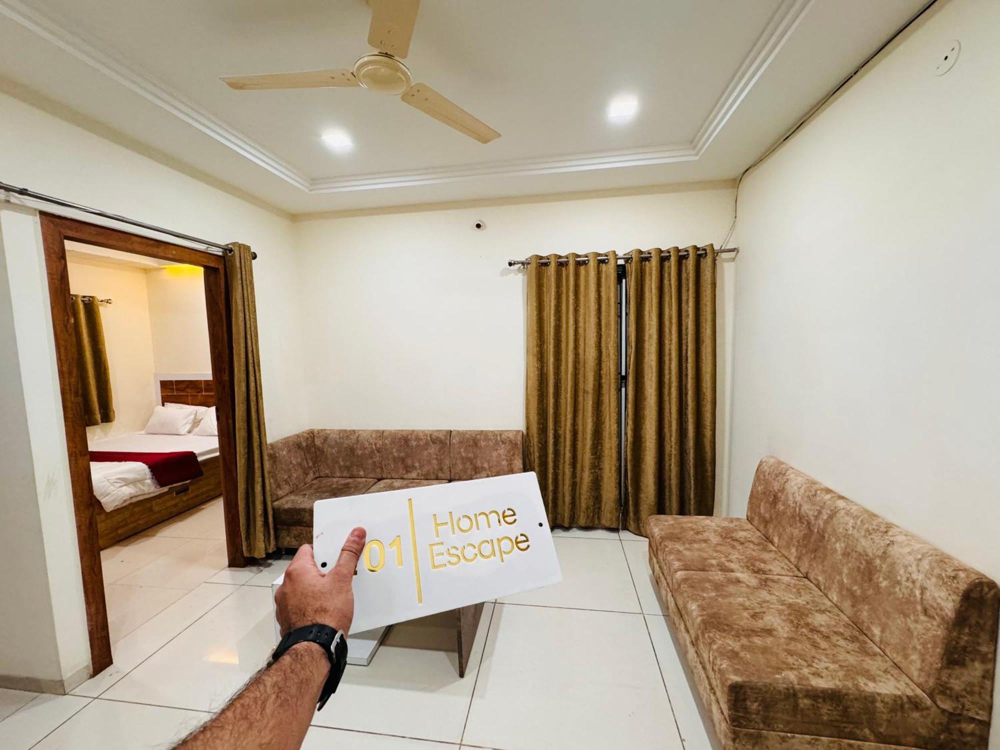 Home Escape 1Bhk Apartment Near Bombay Hospital Indore Eksteriør bilde